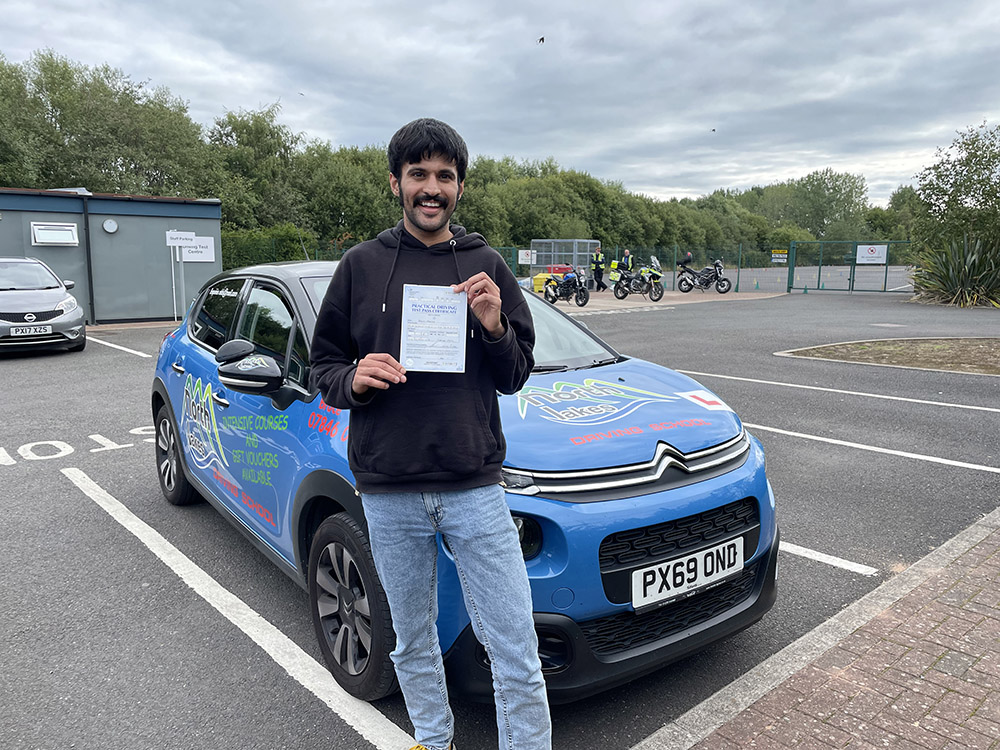 Learner driver Keswick